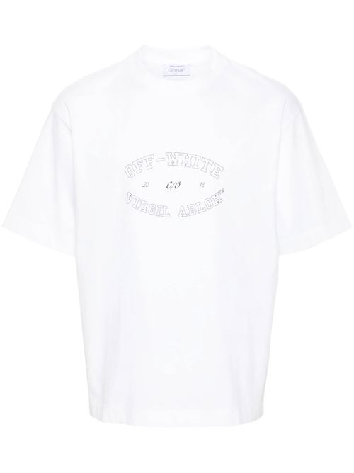 Off-white cotton t-shirt OFF WHITE | OMAA120F24JER00M0110